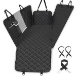 Housse de sige auto pour chien, housse voiture chien impermable anti - dchirure, avec fentre de visualisat ...