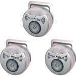 Choyclit - pest reject pro lot de 3 rpulsif nuisibles repulse power ultrasons et lectromagntisme couleur ...