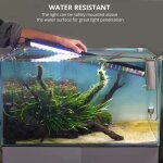 Rampe led aquarium, clairage pour lampe aquarium avec minuterie, rglables 3 modes lumiere aquarium ...