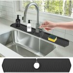 Choyclit tapis anti - éclaboussures pour évier de cuisine en silicone, poignée de robinet, collecteur ... Choyclit tapis anti - éclaboussures pour évier de cuisine en silicone, poignée de robinet, collecteur ...