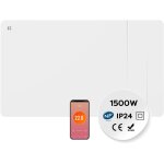 Ciarra radiateur �lectrique 1500w chauffage mural wifi connect� double c?ur de chauffe ip24 programable ...