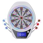 Cible de fl�chettes, jeu de tir �lectronique parent - enfant avec comptage des points, jouet d'int�rieur ...