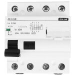Cilia interrupteur diff�rentiel 4p 25a 30ma type ac - 400v triphas� - 4 modules - protection t�trapolaire ...