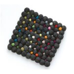 Cilio - dessous de plat lana nero carr�