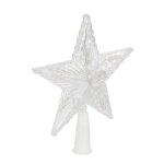 Cimier sapin lumineux étoile 20cm blanc chaud - paris prix Cimier sapin lumineux étoile 20cm blanc chaud - paris prix