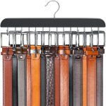 Cintre de ceinture pour placard max 42 ceintures, organisateur de ceinture, accessoires de placard avec ... Cintre de ceinture pour placard max 42 ceintures, organisateur de ceinture, accessoires de placard avec ...