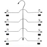Cintres pour jupes cintres pour pantalons  4 niveaux cintres peu encombrants organisateur de placard ...