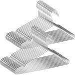 Cintres en m�tal, cintres en acier enoxydable, 30 pi�ces, adapt� aux m�nages, tailles g�n�rales telles ...