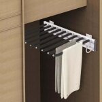 Cintres porte - pantalon porte pantalon coulissant acier inoxydable multifonction extensible antid�rapant ...