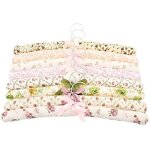 Cintres en tissu ponge pour vtements et chemises - - ymyny