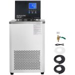 Circulateur refroidisseur de laboratoire, 6 l, 23 °f - 212 °f, double circulation, écran lcd, acier inoxydable ... Circulateur refroidisseur de laboratoire, 6 l, 23 °f - 212 °f, double circulation, écran lcd, acier inoxydable ...
