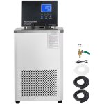 Circulateur refroidisseur de laboratoire, 6 l, - 4 °f - 212 °f, écran lcd, acier inoxydable 304, double ... Circulateur refroidisseur de laboratoire, 6 l, - 4 °f - 212 °f, écran lcd, acier inoxydable 304, double ...