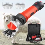 Cisaille lectrique pour moutons 850 w, couteau droit  13 dents + machette  9 dents, tondeuse lectrique ...