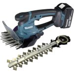 Cisaille  gazon makita dum604rfx sans fil avec batterie, avec chargeur, avec accessoires 18 v li - ion ...
