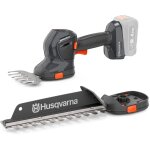 Cisaille  herbe et  arbustes sur batterie husqvarna s20 - p4a 18v avec lame arbustes 220 mm et cisaille ...