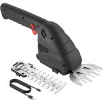 Cisaille sculpte - haie sans fil 7, 4v, cisaille � gazon avec 2 lames, taille - haies electrique 2 en ...