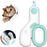 Ciseaux  griffes professionnels pour chiens et chats, coupe - ongles avec lumire led pour chiens et ...