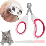 Ciseaux  pattes de chat, coupe - ongles pour chat  trou conique de 2 mm, coupe - ongles pour pattes ...