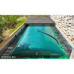 B�ches - piscines. com ? citerne souple 10000 litres ? dimensions 7, 97m x 2, 86m x 0, 7m ? tissu polyester ...