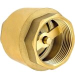 Clapet anti - retour de 1 pouce en laiton de haute qualit robuste, antirouille et tanche pour une pompe, ...