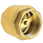 Clapet anti - retour de 1 pouce en laiton de haute qualit robuste, antirouille et tanche pour une pompe, ...