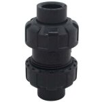 Clapet anti retour a boule 20 25 32 40 50 63mm clapet piscine clapet antiretour anti refoulement pvc ...