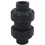 Clapet anti retour a boule 32mm clapet piscine clapet antiretour anti refoulement pvc vanne soupape anti ...