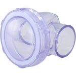 Clapet anti - retour en pvc transparent pour syst�me d'�gout domestique tuyau de drainage 50 mm horizontal ...