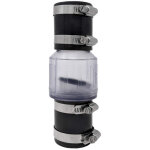 Clapet anti - retour silencieux pour eaux us�es, clapet anti - retour de 5 cm (2 pouces), d�flecteur ...