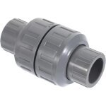 Clapet anti - retour unidirectionnel pvc 25 mm, valve anti - retour pour eau et liquide, rsistant haute ...