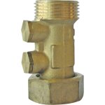 Watts - clapet antipollution ea 251s 58 mm femelle - m�le 3 / 4' (20 / 27), bouchon laiton nf