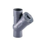 Clapet pvc non retour  boule femelle - femelle 50 - 60