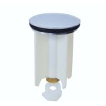 Clapet vidage baignoire diamtre 39 mm, inviolable chrom