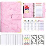 Classeur financier a6 ? 12 pages budget, syst�me enveloppes, compartiments argent, suivi d�penses familiales ...