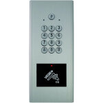 Clavier cod� avec lecteur vigik + int�gr� / gestion temps r�el finition argent heactrv3 aiphone 150062 ...