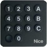 Clavier  codes radio nice edswg - digicode sans fil numrique 433, 92 mhz rolling code - pour motorisations ...