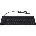 Clavier en silicone entièrement scellé, léger, portable, silencieux, doux et confortable, clavier filaire ... Clavier en silicone entièrement scellé, léger, portable, silencieux, doux et confortable, clavier filaire ...