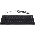 Clavier en silicone entièrement scellé, léger, portable, silencieux, doux et confortable, clavier filaire ... Clavier en silicone entièrement scellé, léger, portable, silencieux, doux et confortable, clavier filaire ...