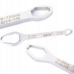 Cl� � anneaux universelle plate 8 - 22 mm 35 en 1