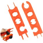 Cl� de connecteur solaire 4 pi�ces - outil d�connexion rapide pour panneaux photovolta�ques, prise m�le ...