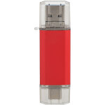 Cl� usb 3. 0 en alliage d'aluminium rouge, p�riph�rique de stockage de masse haute vitesse 3 en 1 (32 ...