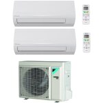Daikin - climatiseur bi split 2mxf40a + 2 units rversible ctxf20c r32