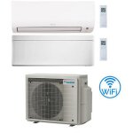 Climatiseur daikin comfora avec , wifi inclus + lgant wifi dual split inverter 7000 + 9000 btu avec ...