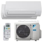 Climatiseur dual split rversible daikin sensira a + + 9000 - 9000 btu inverter wi - fi (2mxf40a + ctxf25cx2) ...