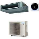 Climatiseur gainable daikin, srie fba - a9, pression moyenne, inverter, r32, 21000 btu, fba60a9, classe ...