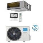 Climatiseur gainable midea a7 inverter 12000 btu avec certification europ�enne m2oe - 18hfn8 - q classe ...