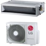 Climatiseur gainable r�versible lg haute pression a + / a + 24000 btu / 7. 5 kw inverter (cm24f. na0 ...