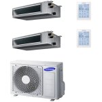 Climatiseur gainable samsung, basse pression, double split, inverter, r32, 9000 + 9000 btu, aj040txj2kg ... Climatiseur gainable samsung, basse pression, double split, inverter, r32, 9000 + 9000 btu, aj040txj2kg ...