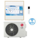 Climatiseur lg artcool gallery lcd wifi 9000 btu a09ga2 inverter neuf 2024 classe a + + / a +