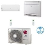 Climatiseur lg libero smart plus console r32 dual split inverter standard 9000 + 12000 btu avec certification ...